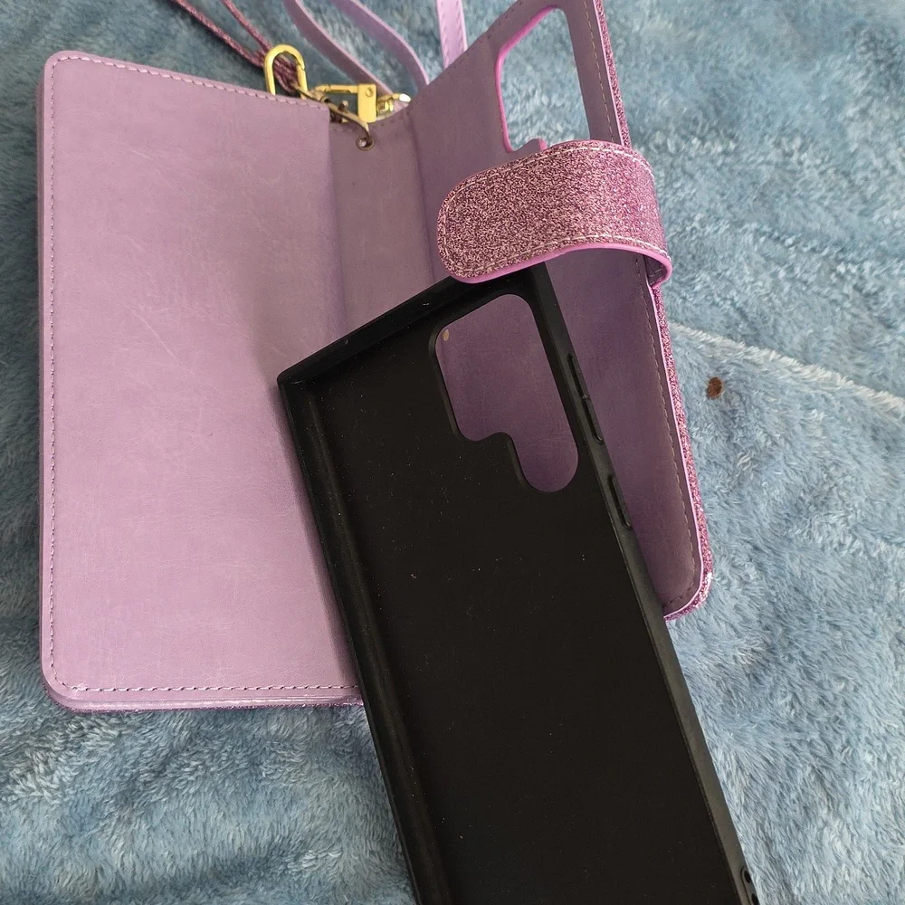 Wallet Case For S25 Ultra With Crossbody Strap